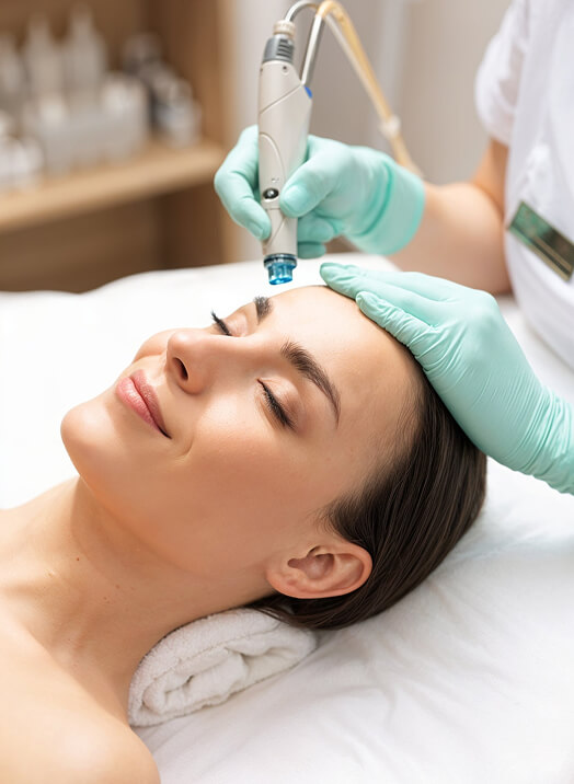 Dermatology skin treatment process